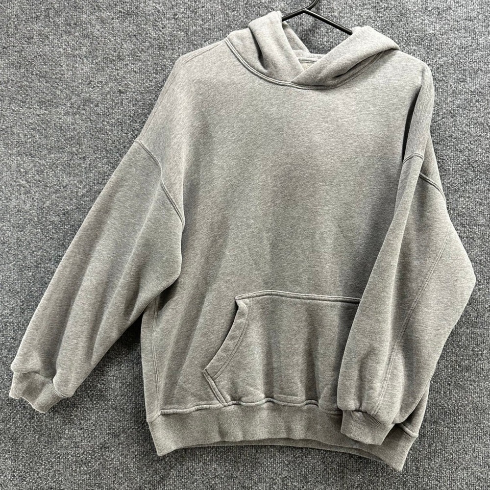 Abercrombie & Fitch Soft A&F Essentials Gray Hoodie Oversized XS NEW